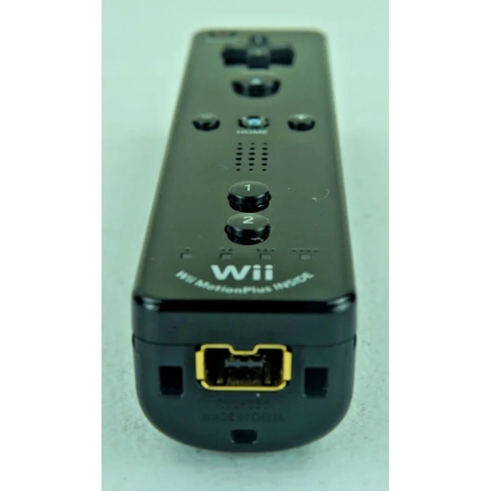 Official OEM Original Nintendo Wii Remote Wii remote Controller Black - Tested